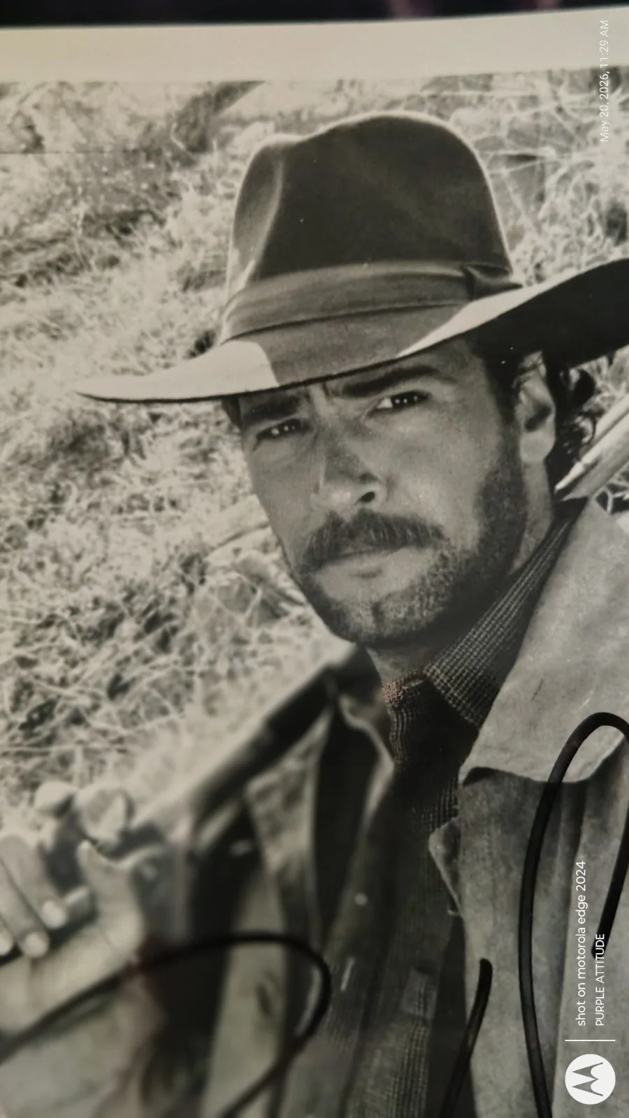Lee Horsley — ​LEE HORSLEY Signed 8x10 Promo Photo - Authentic Western TV Series Autograph, изображение 3