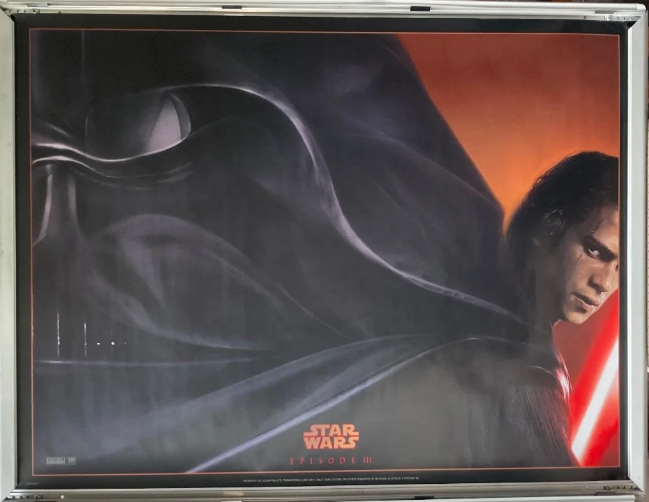 Cinema Poster: STAR WARS EPISODE III REVENGE OF THE SITH 2005 (Advance Quad), изображение 3
