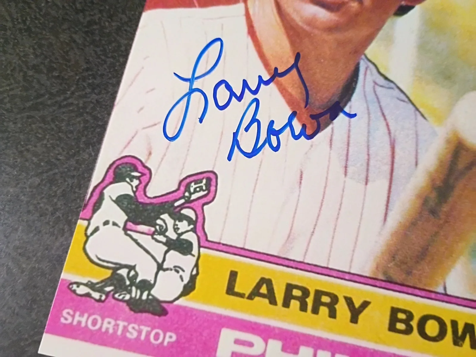 LARRY BOWA — LARRY BOWA 2 Hand Signed Autograph 4X6 Photo S -- MLB PHILLIES - 5X ALL STAR, изображение 3