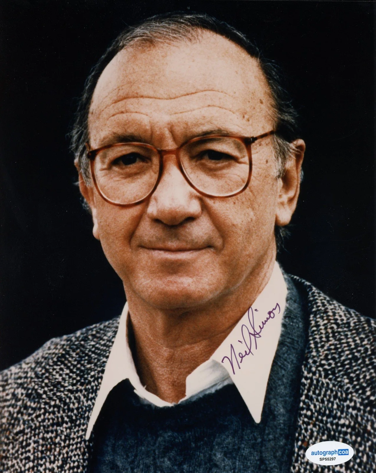 Neil Simon — Neil Simon "The Odd Couple" Playwright AUTOGRAPH Signed 8x10 Photo ACOA, image 2