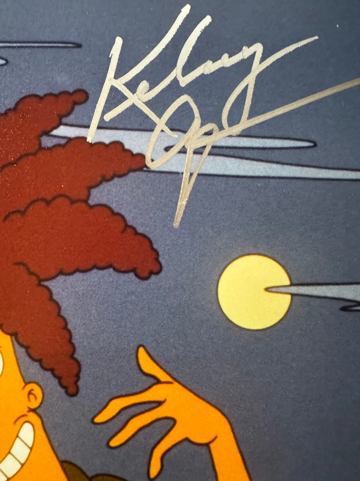 Kelsey Grammer — Kelsey Grammar Signed JSA• THE SIMPSONS•"Cape Fear" Episode 1998•Sideshow Bob, изображение 4