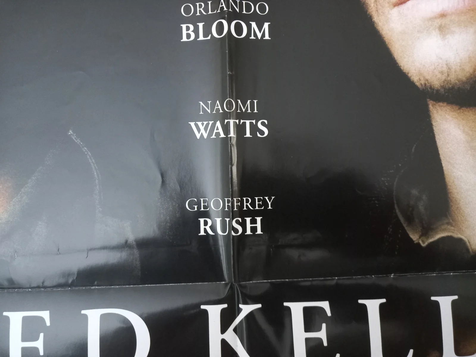 ORIGINAL, 'NED KELLY', UK VIDEO STORE PROMO POSTER( 2003 ). 59 CM X 42 CM., изображение 4
