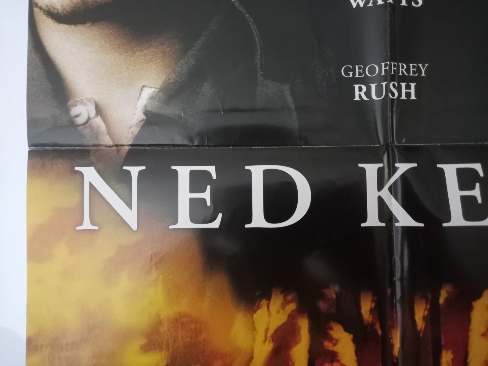 ORIGINAL, 'NED KELLY', UK VIDEO STORE PROMO POSTER( 2003 ). 59 CM X 42 CM., изображение 5