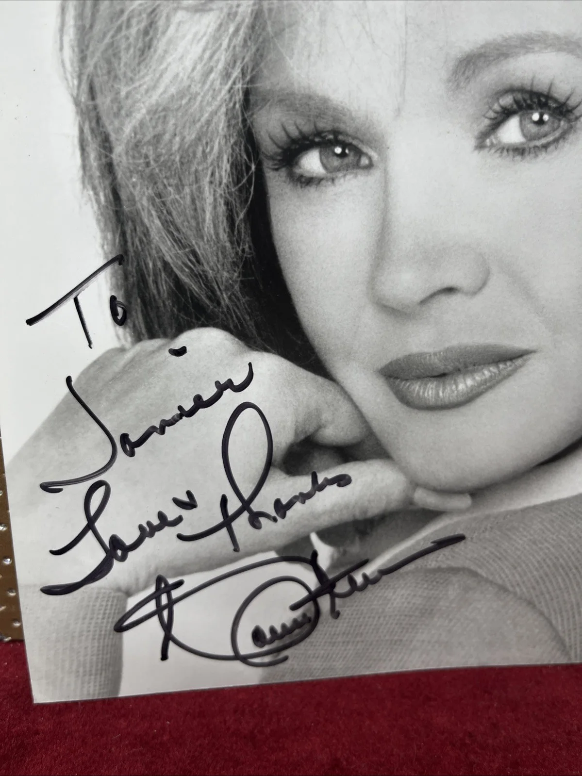 Connie Stevens — Connie Stevens - Signed Autograph Headshot Photo - Dance Fever, изображение 3
