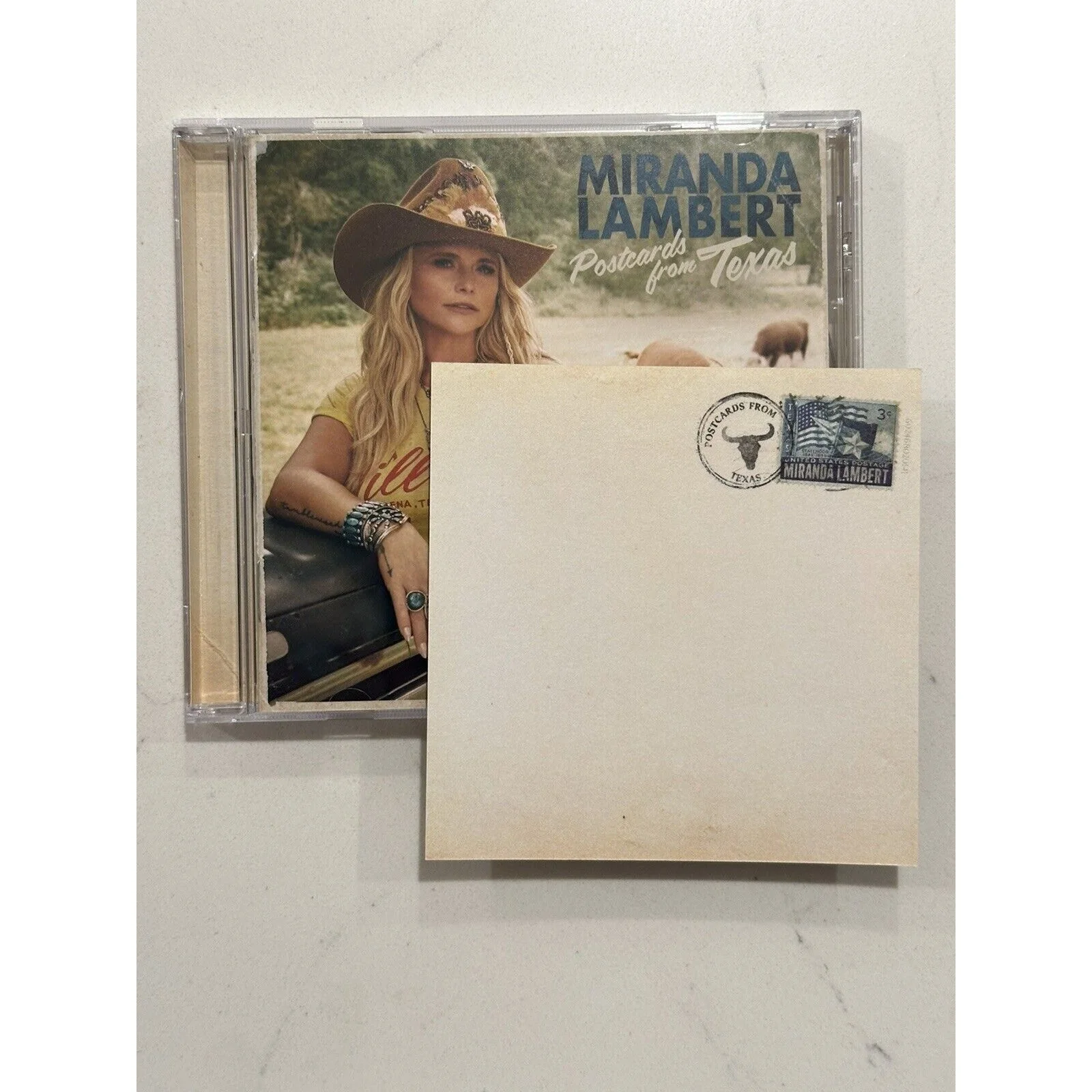 Miranda Lambert Postcards From Texas Autographed CD Signed, image 5