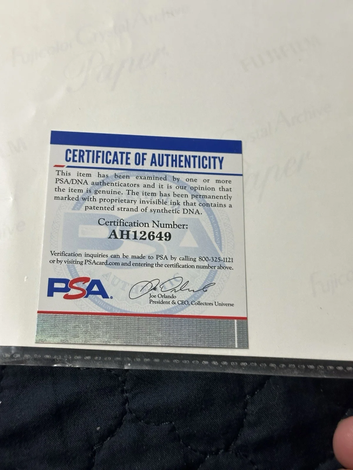 Joan Baez — JOAN BAEZ Signed Autograph Auto Blowin' Away PSA 💎 COA, image 2