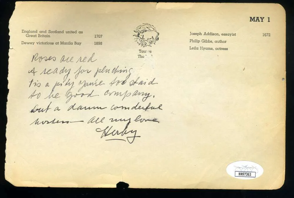 Norma Talmadge — Norma Talmadge JSA Coa Signed Album Calendar Page Autograph, изображение 2