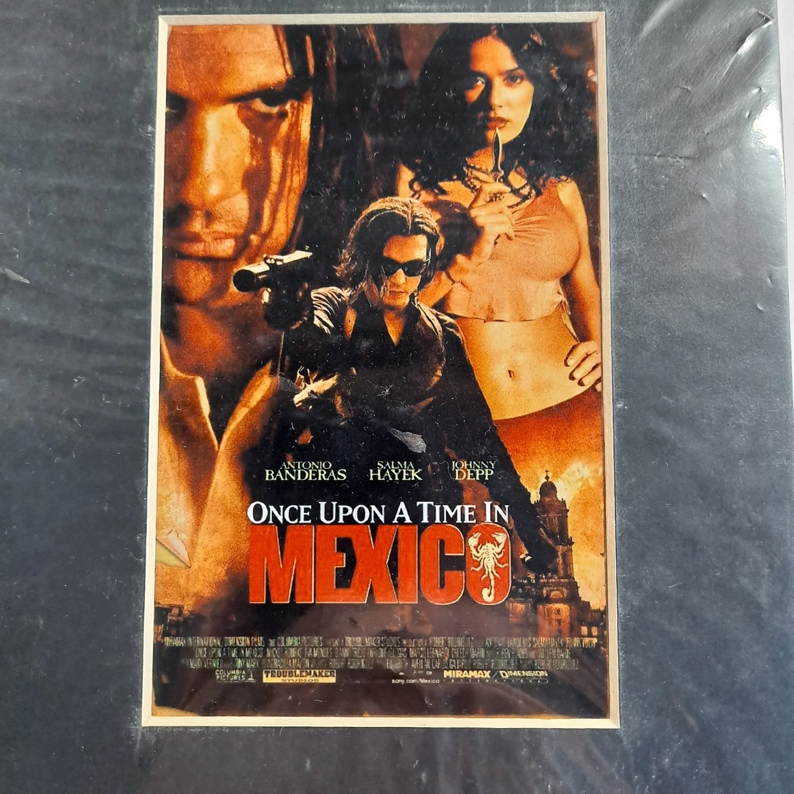 Once Upon A Time in Mexico - 35mm film cell and artwork on Mount, image 3