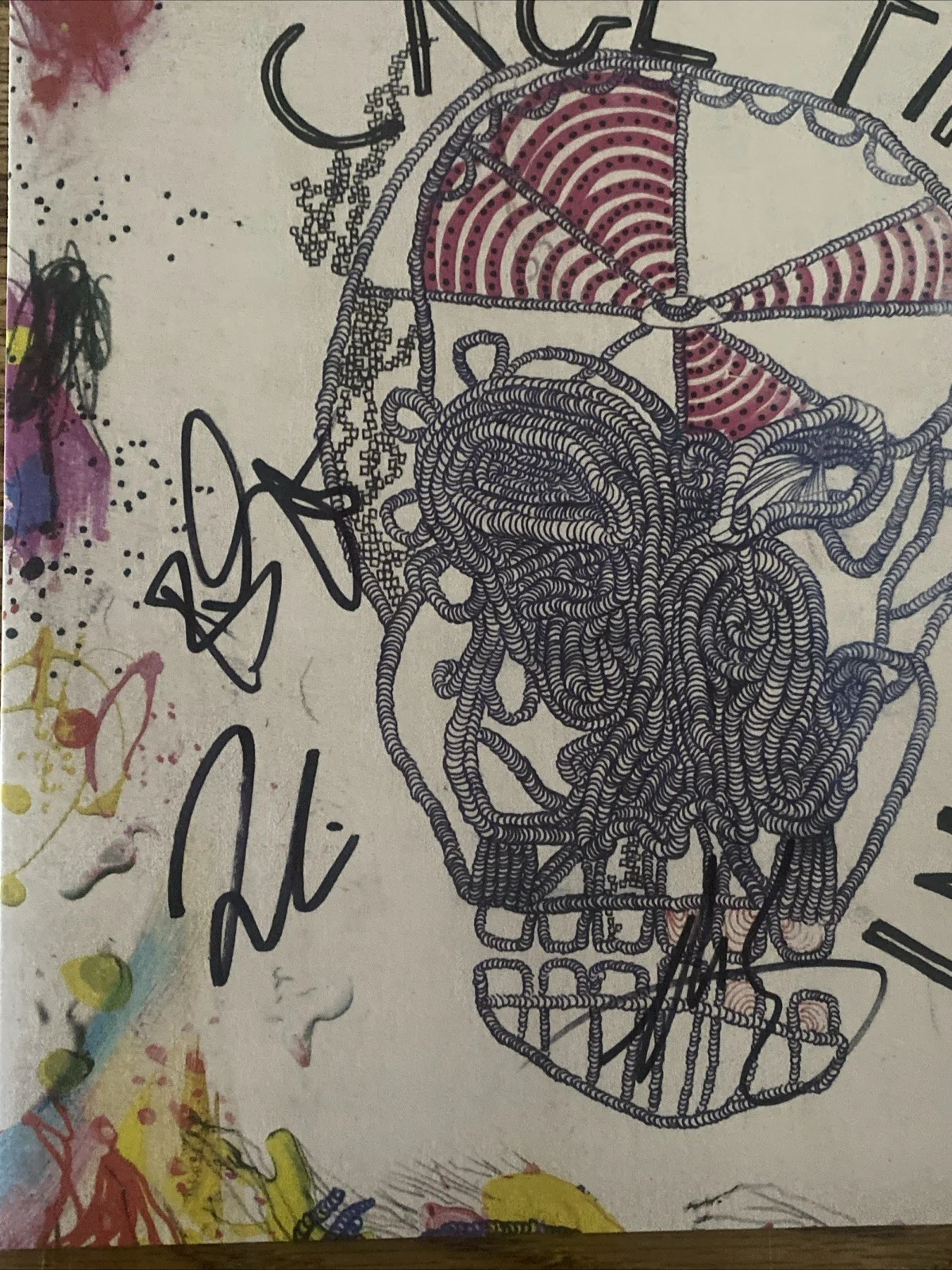 Cage The Elephant Band Autographed Vinyl Album Self-Titled Matt Shultz +3, image 2