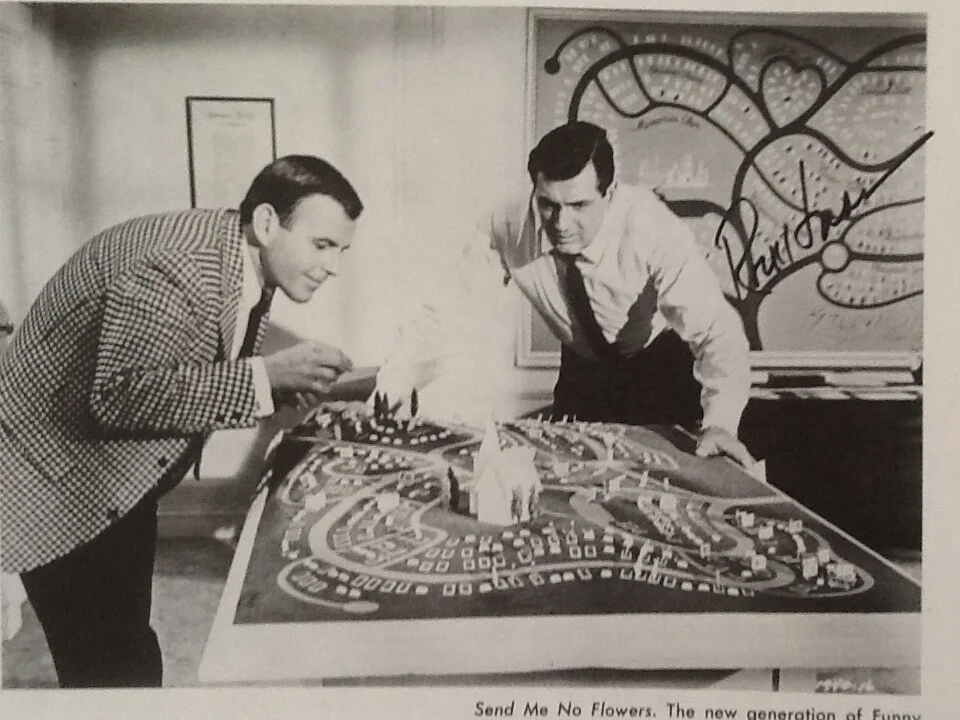 Rock Hudson SIGNED Photo Movie Actor Paul Lynde Doris Day Send Me No Flowers, изображение 2