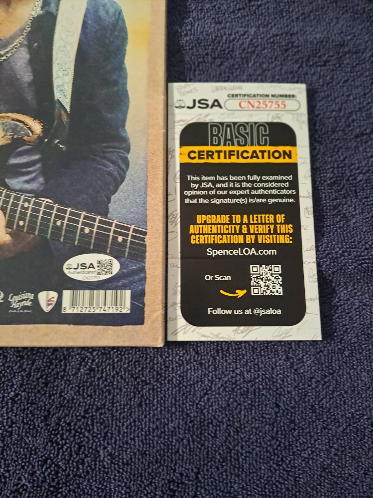 KENNY WAYNE, HUNT, LAYTON, KROWN SIGNED DIRT ON MY DIAMONDS VOLUME 2 VINYL JSA, изображение 3