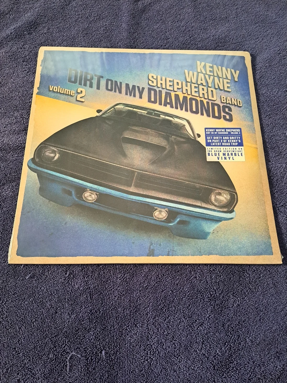 KENNY WAYNE, HUNT, LAYTON, KROWN SIGNED DIRT ON MY DIAMONDS VOLUME 2 VINYL JSA, изображение 4