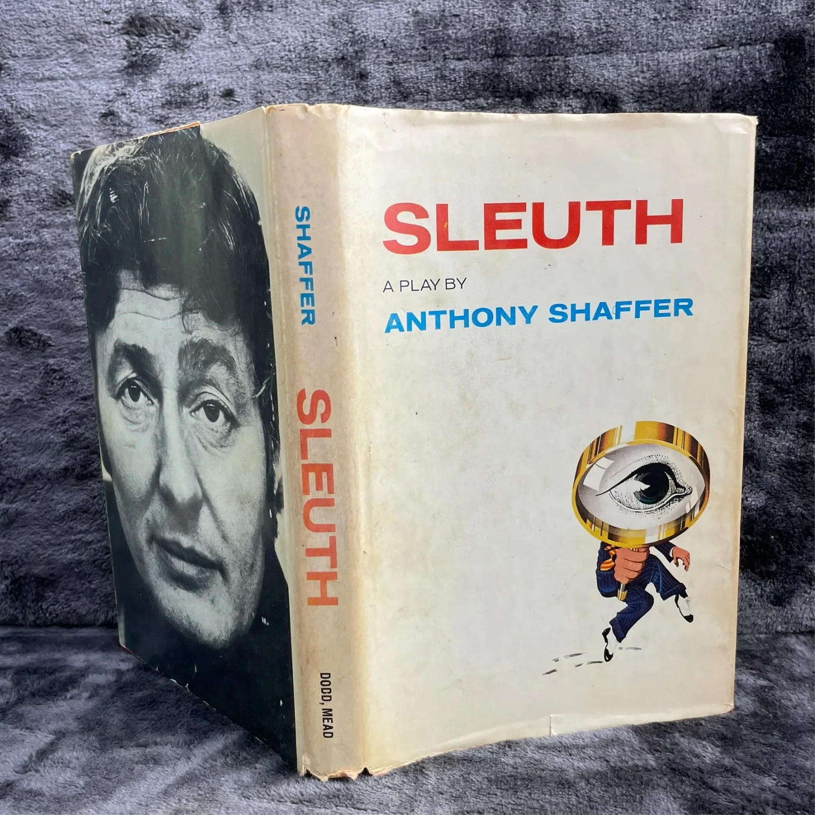 Anthony Shaffer SLEUTH 1970 HC SIGNED Keith Baxter Anthony Quayle + Ephemera, image 2