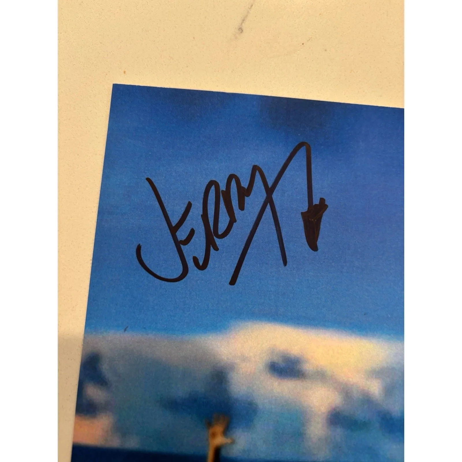 Papa Roach - Who Do You Trust Signed LP Size Card Autographed #1, image 4