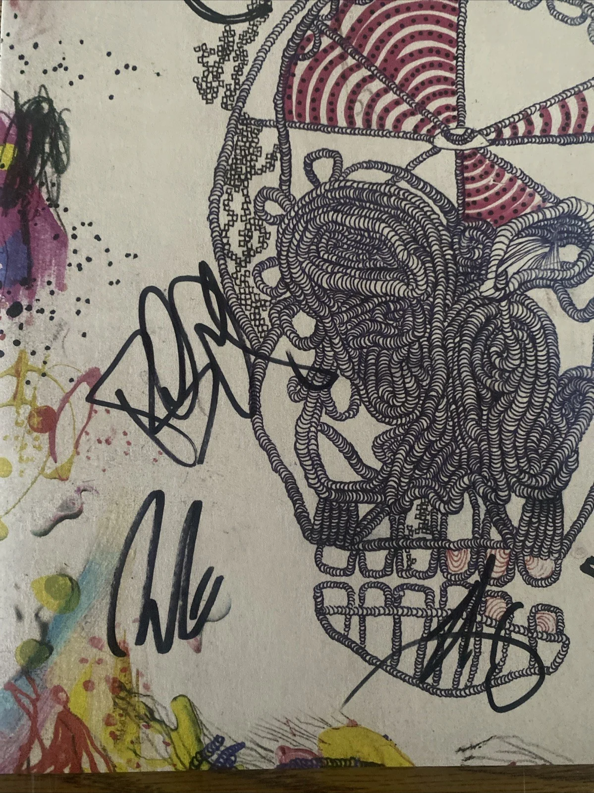 Cage The Elephant Band Autographed Vinyl Album Self-Titled Matt Shultz +3, image 2
