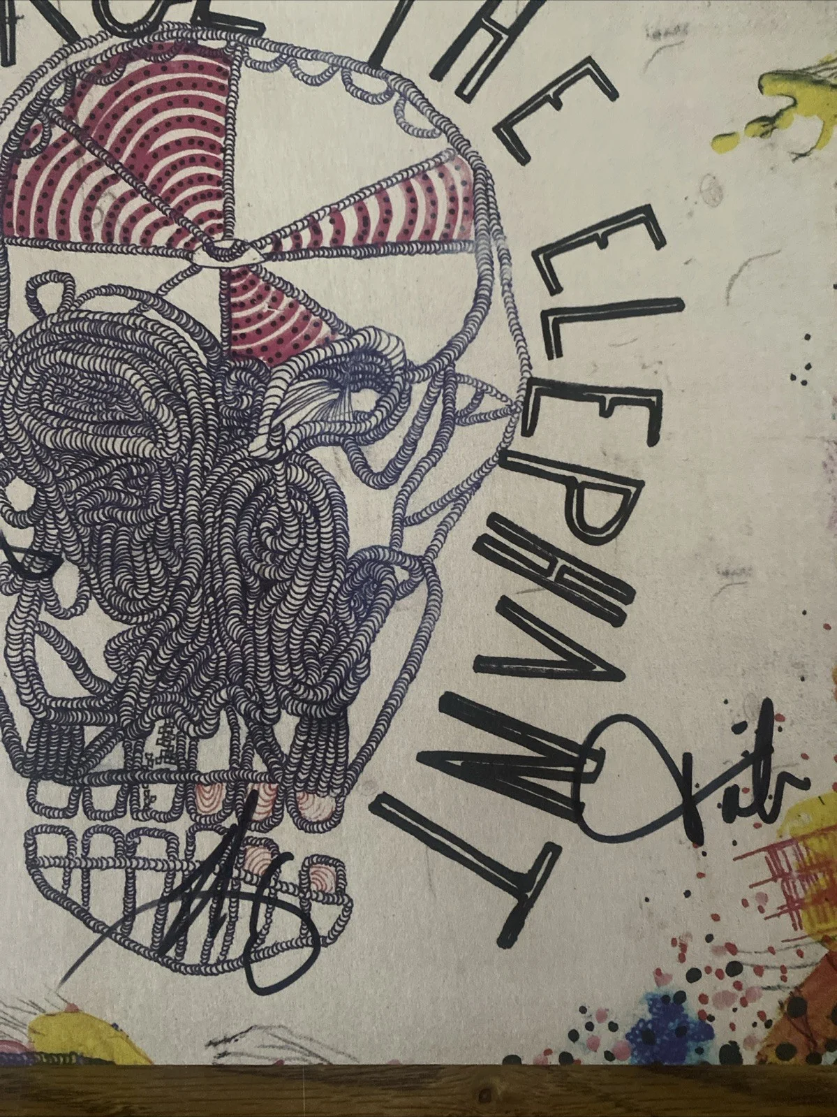 Cage The Elephant Band Autographed Vinyl Album Self-Titled Matt Shultz +3, image 3