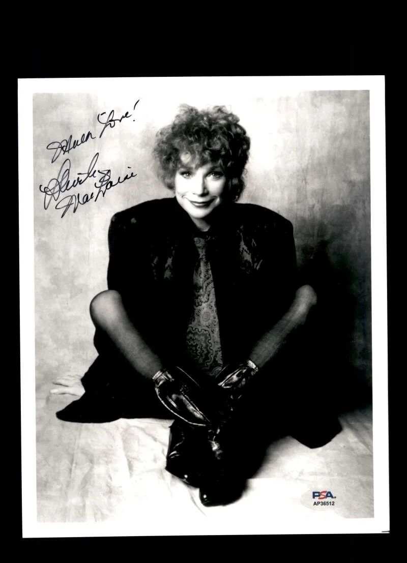 Shirley MacLaine — Shirley MacLaine PSA DNA Coa Signed 8x10 Photo Autograph