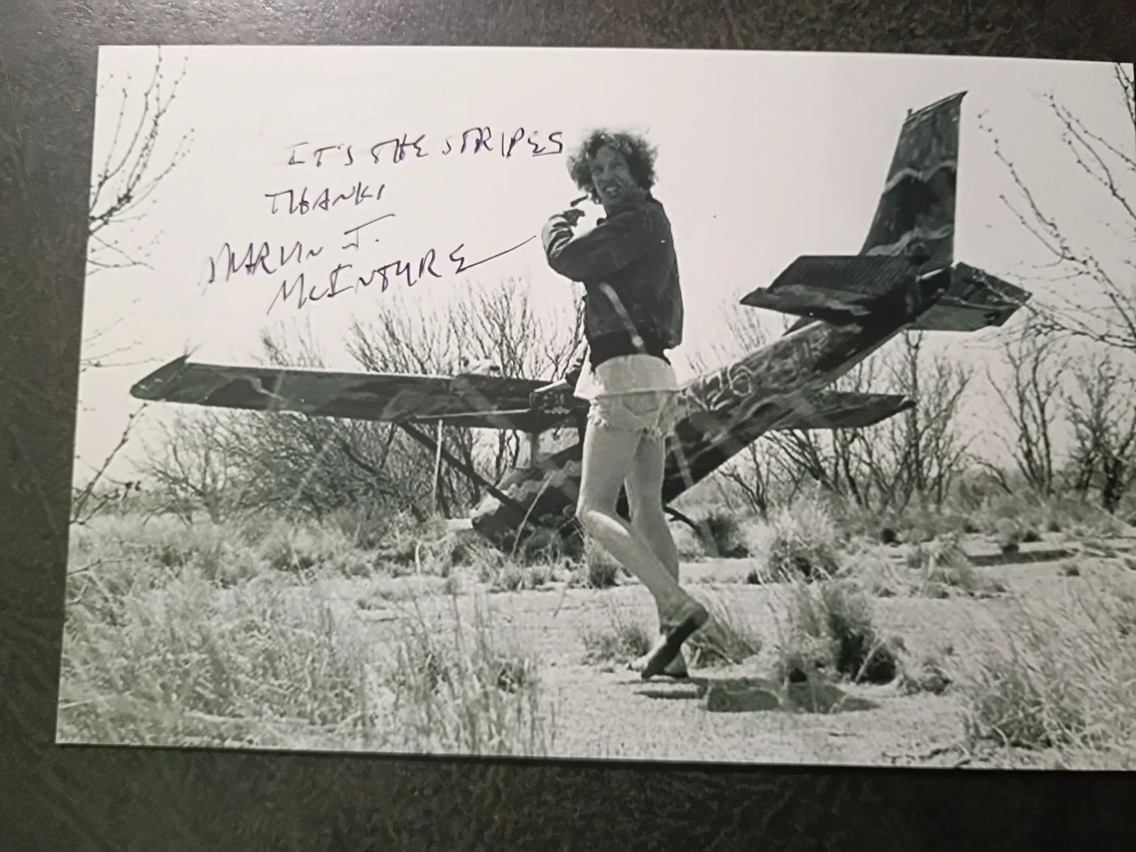 MARLENE FORTE — MARVIN J MCINTYRE As TRUMAN Hand Signed Autograph Photo S- Actor - FANDANGO, image 2