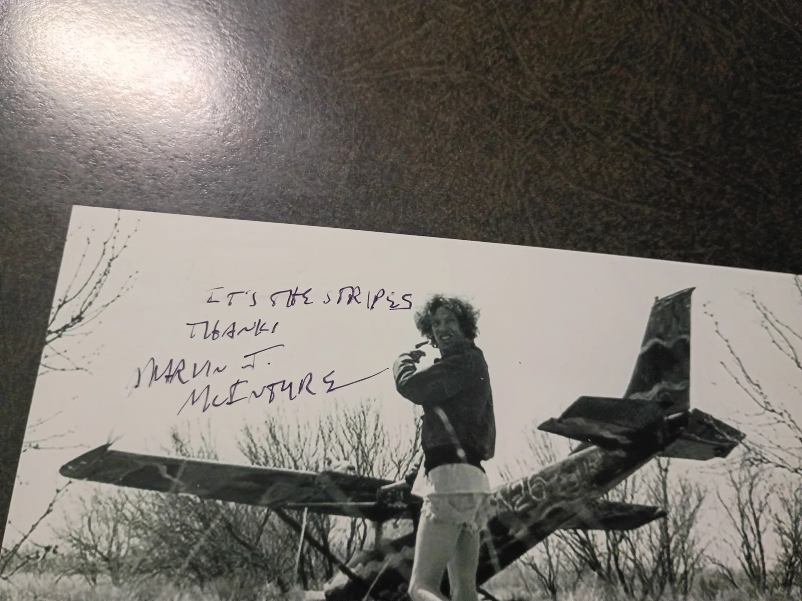 MARLENE FORTE — MARVIN J MCINTYRE As TRUMAN Hand Signed Autograph Photo S- Actor - FANDANGO, image 3