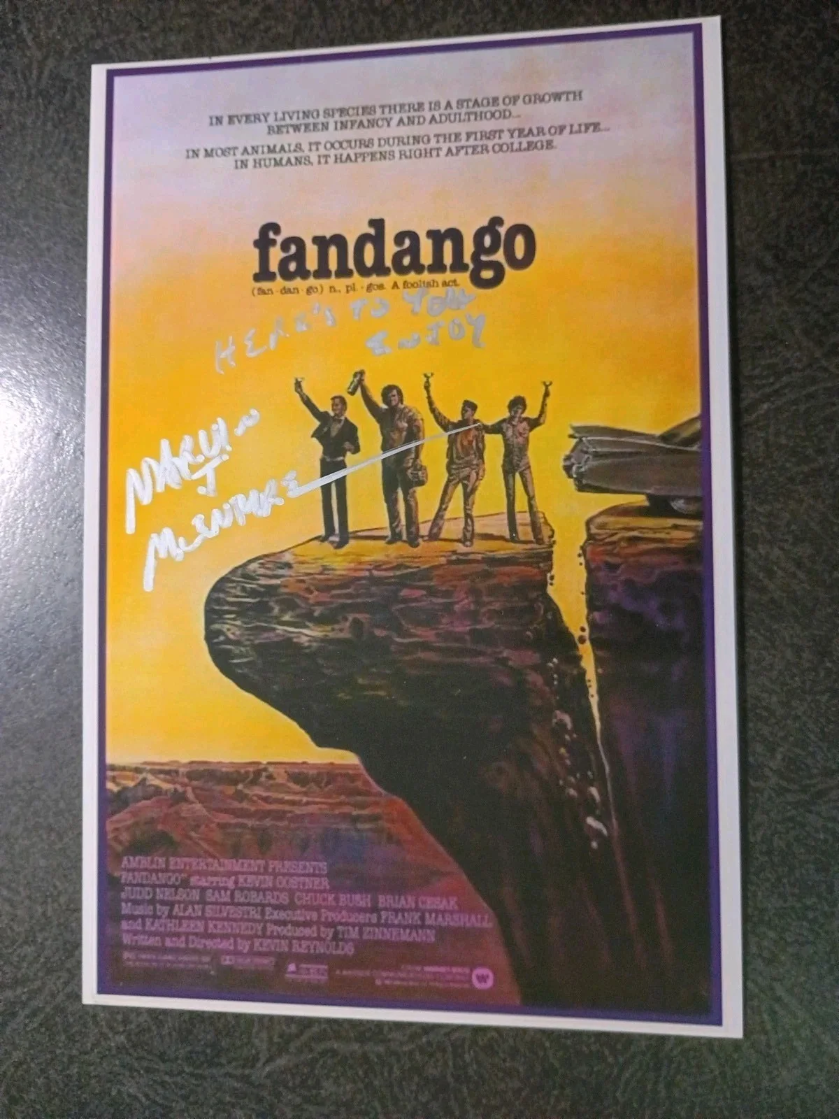 MARLENE FORTE — MARVIN J MCINTYRE As TRUMAN Hand Signed Autograph Photo S- Actor - FANDANGO, image 4