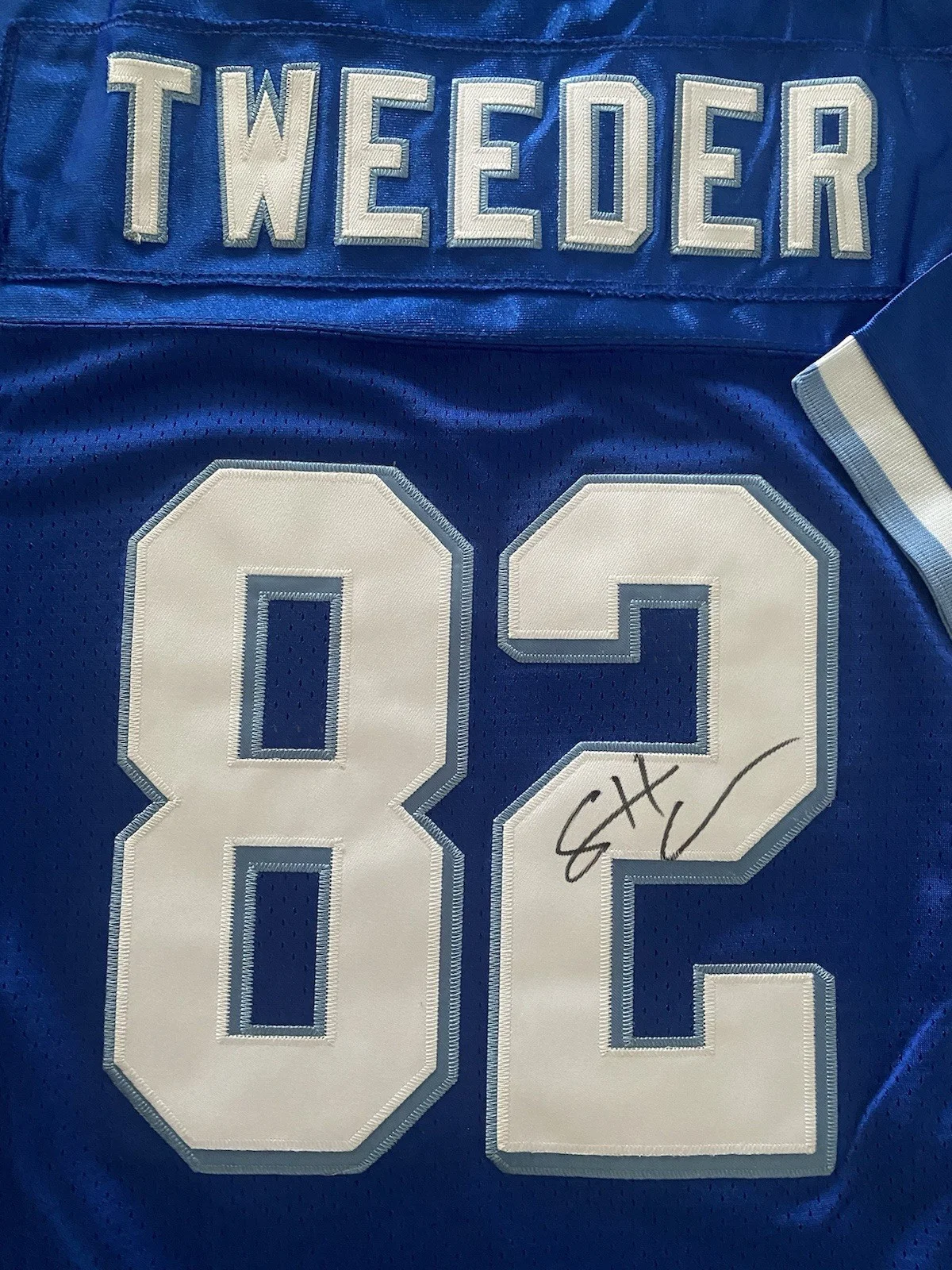 Scott Caan — Scott Caan ‘Varsity Blues’ Autographed Jersey Charlie Tweeder #82, изображение 2