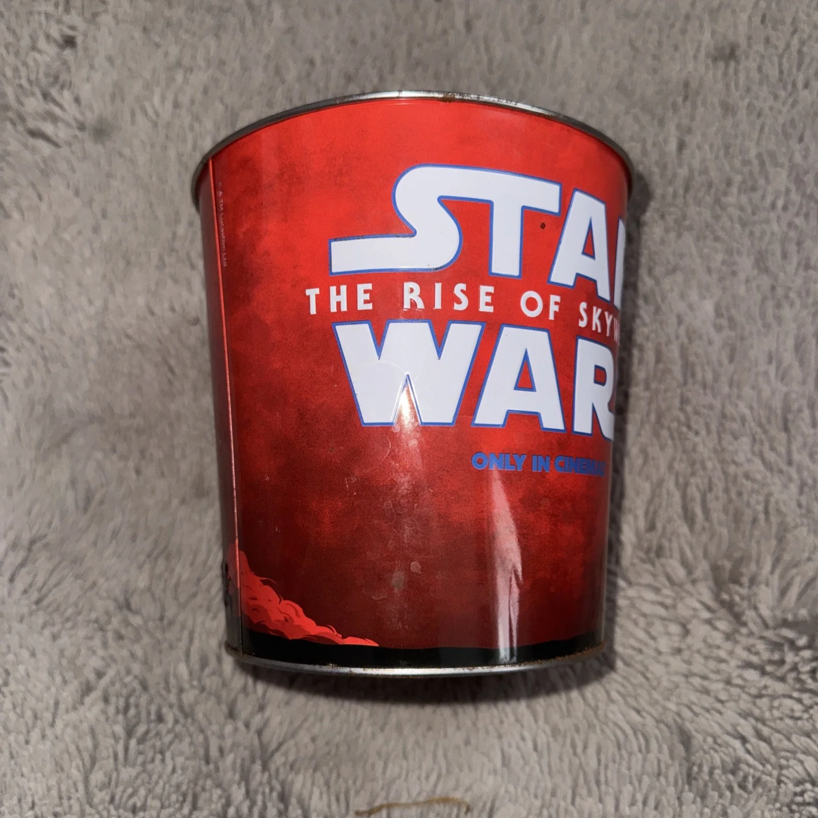 Star Wars the Rise Of Skywalker Popcorn Tin Bucket RED AMC Theatres - (B), изображение 5