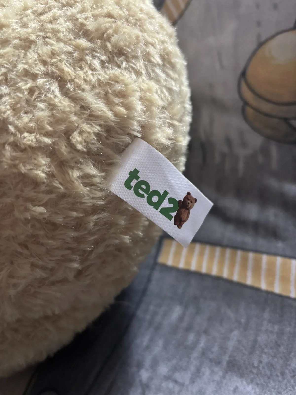 Ted 2 Movie Bear Talking Plush Head Cushion Pillow Sound, изображение 3