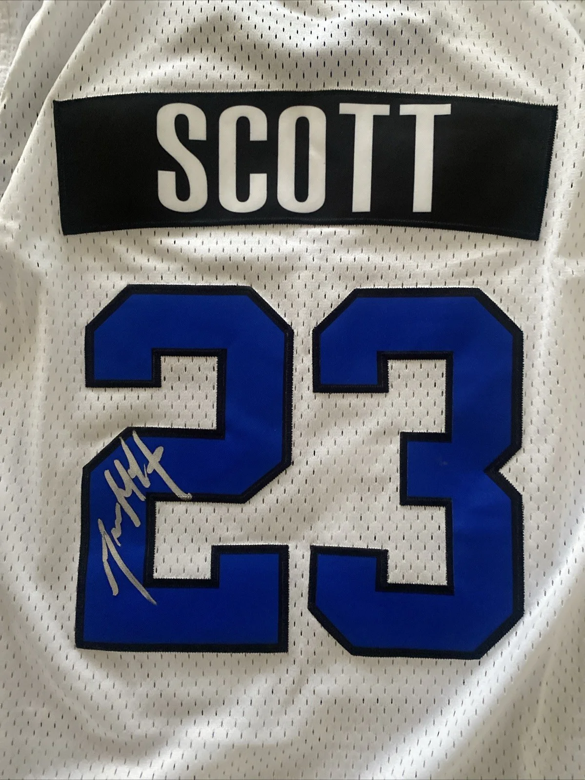 James Lafferty — James Lafferty ‘One Tree Hill’ Autographed Jersey Nathan Scott #23, image 2