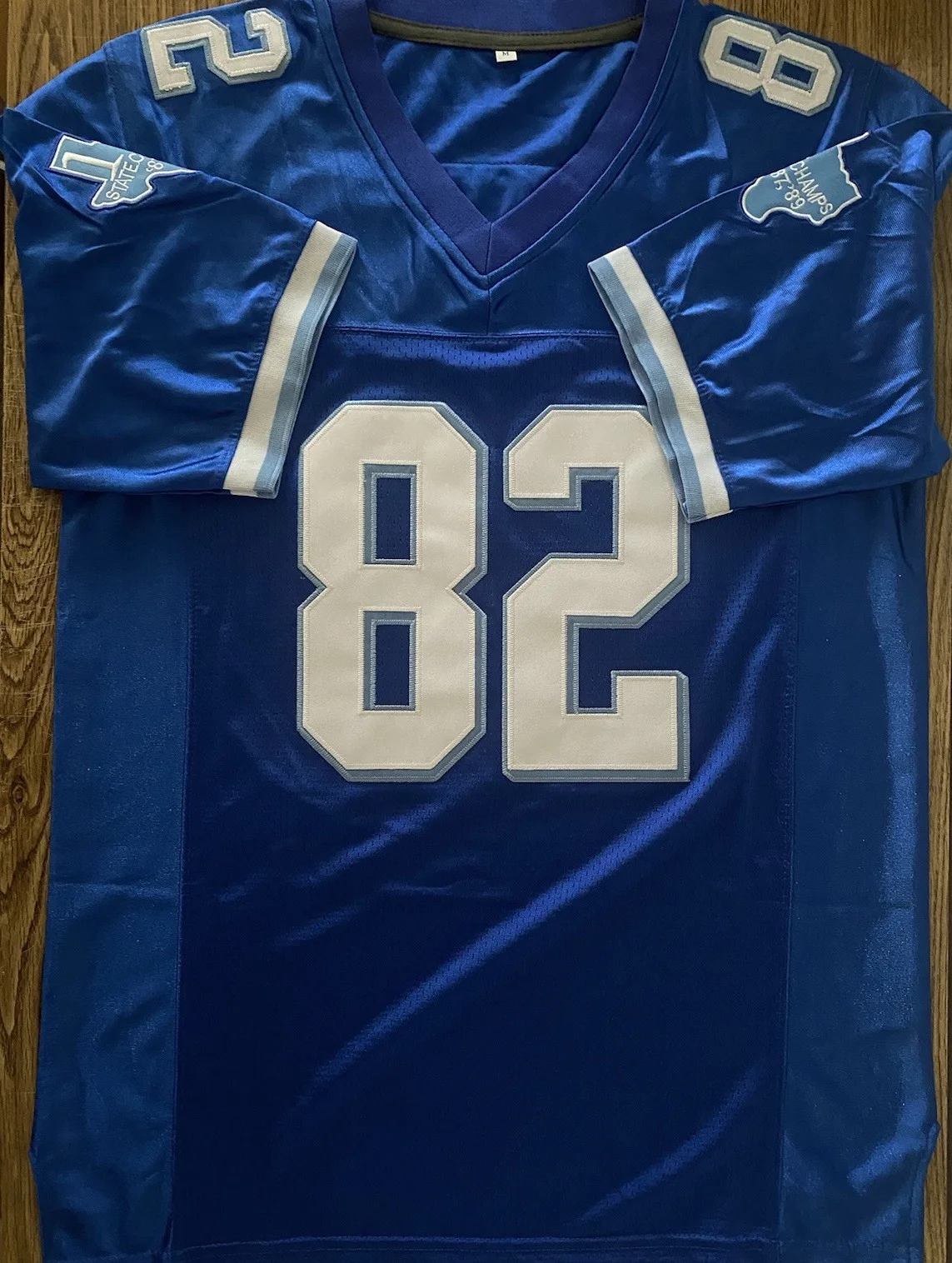 Scott Caan — Scott Caan ‘Varsity Blues’ Autographed Jersey Charlie Tweeder #82, image 2