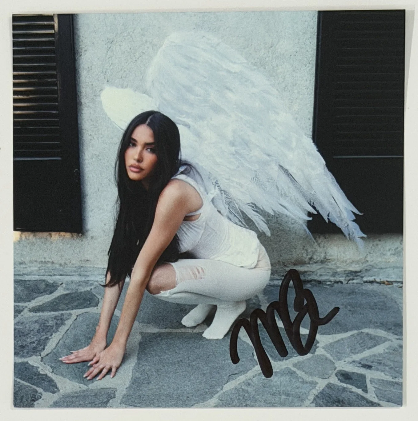 SIGNED Madison Beer Locket Album Photograph Art Card & CD BAS Beckett COA Auto, изображение 2