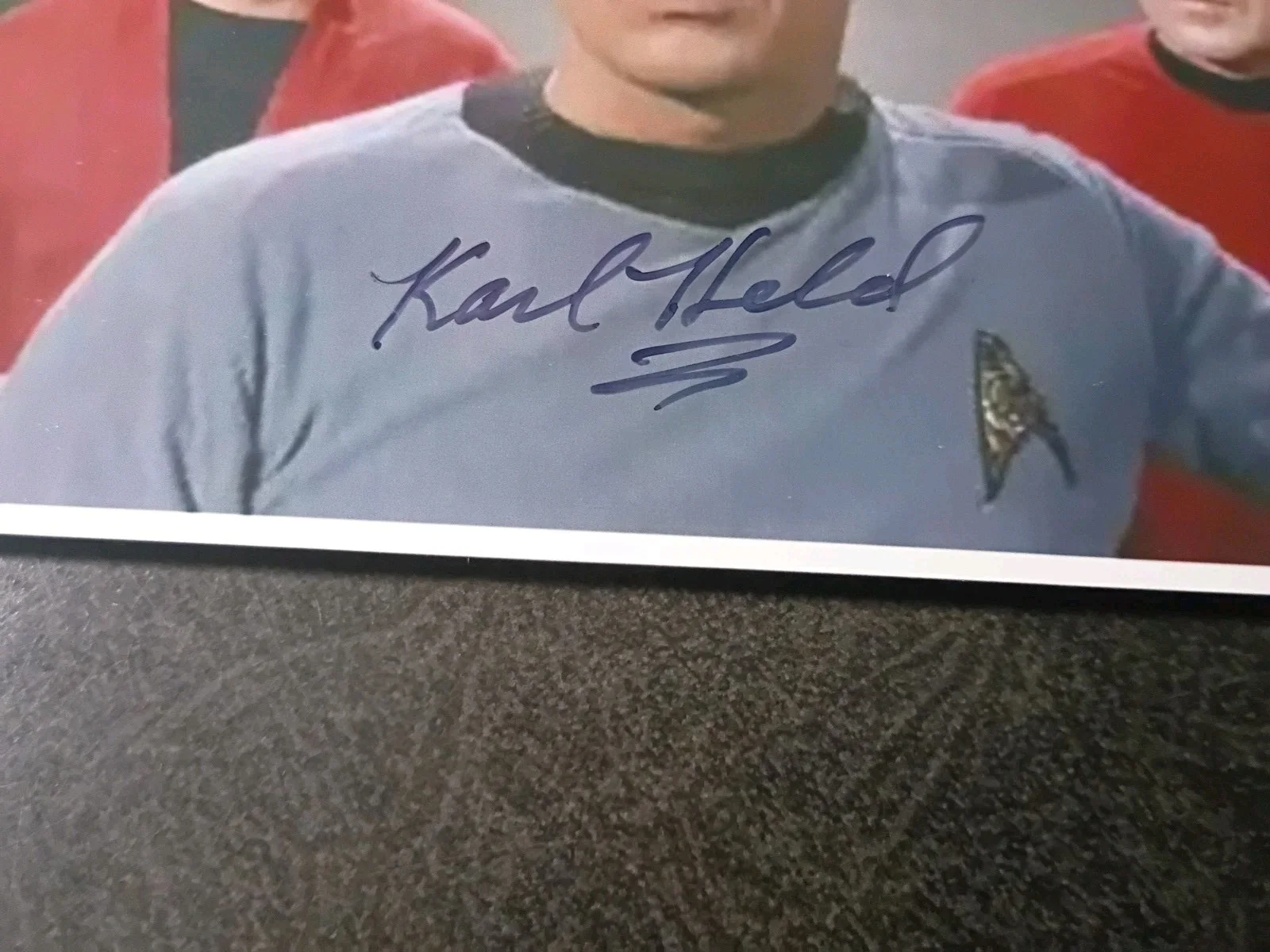 KARL HELD — KARL HELD 3 Hand Signed Autograph Photo S- ACTOR - ACTOR - STAR TREK, изображение 3