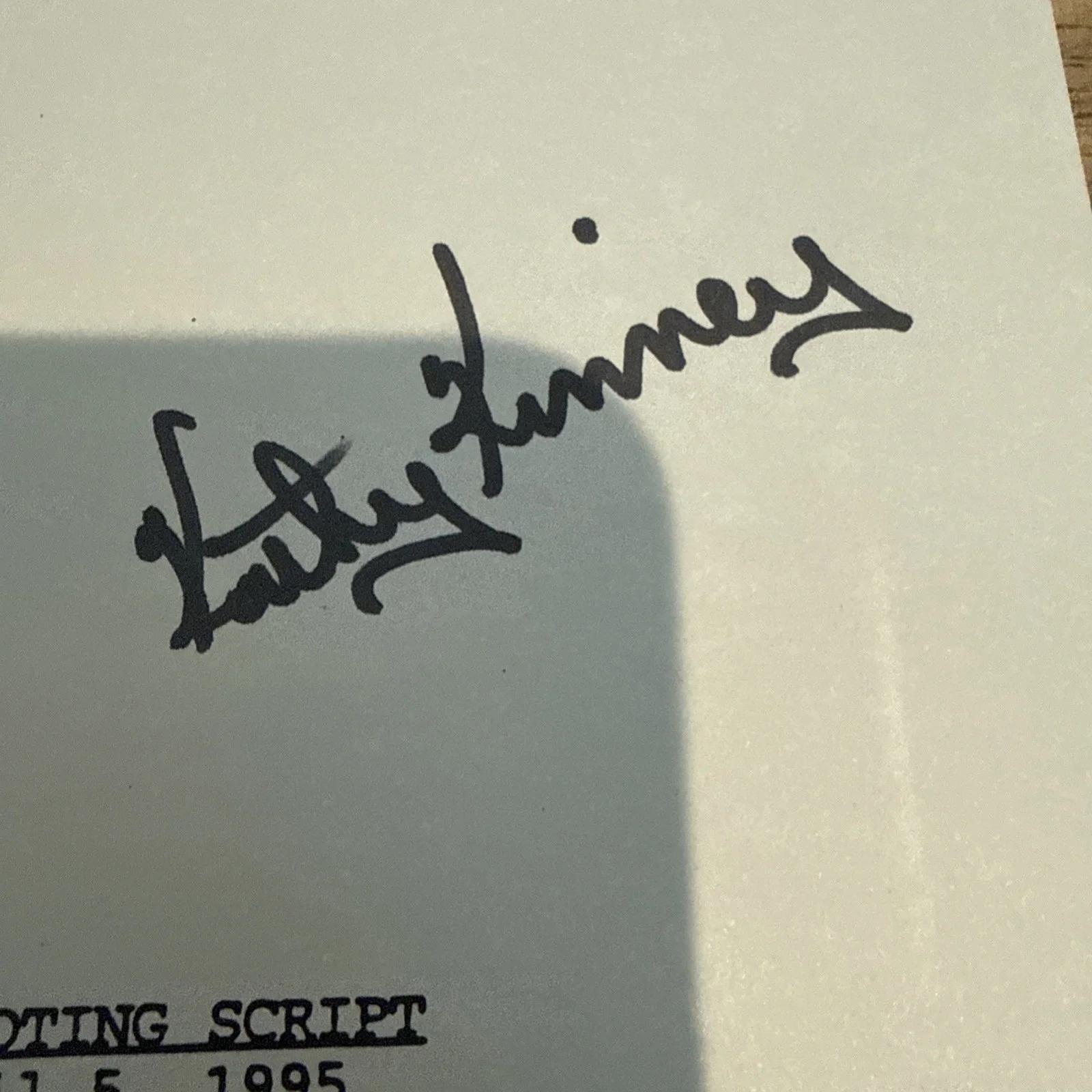 Carey, Styles, Bader, Kinney, Miller, Ferguson — 1995 Drew Carey Show Pilot Script Multi Signed Cast Warner Bros Original RARE, image 5