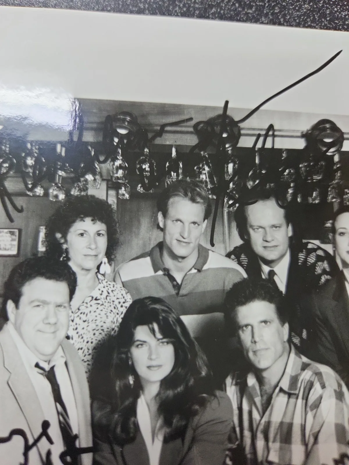 whole cast of Cheers — Cheers 8x10 cast original press promo photo SIGNED, image 5