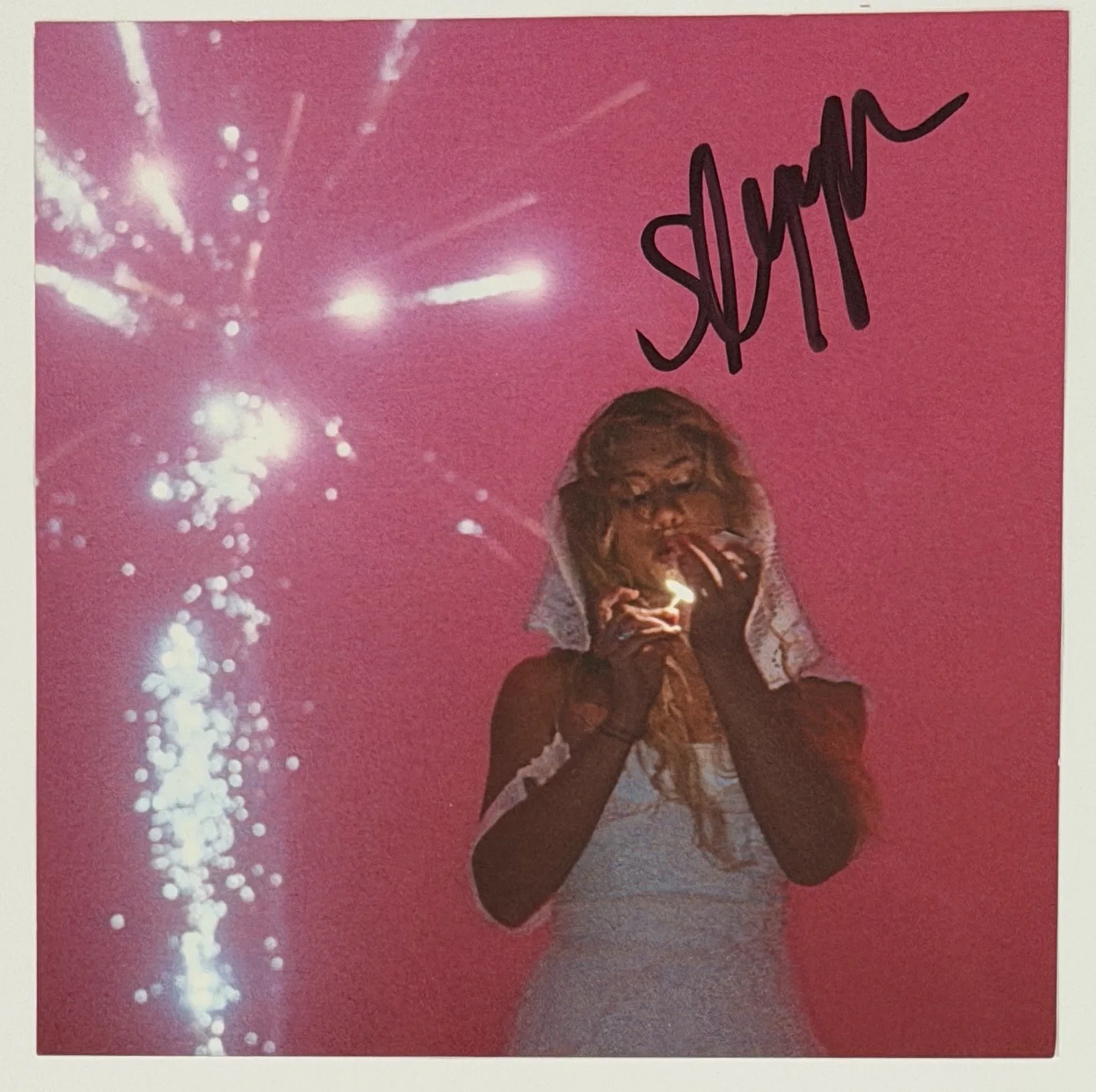 SIGNED Slayyyter Wor$t Girl In America Autograph Art Card & CD Beckett BAS COA, изображение 2