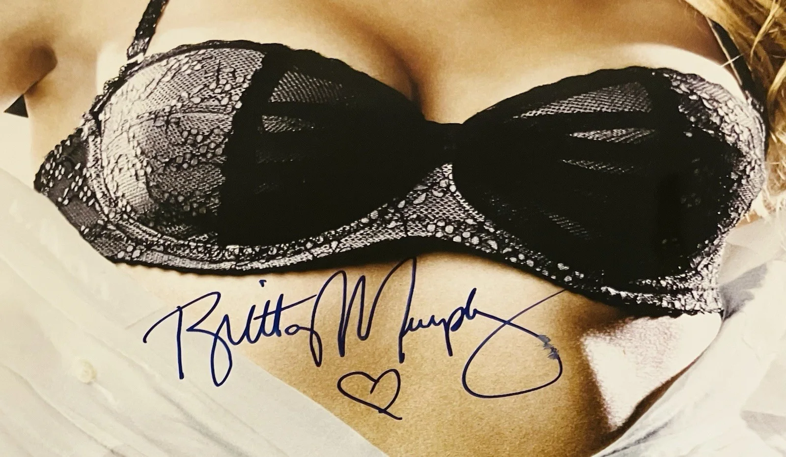 Brittany Murphy — Brittany Murphy Autographed Signed 24x36 Original Sin City Movie Poster RARE, изображение 3