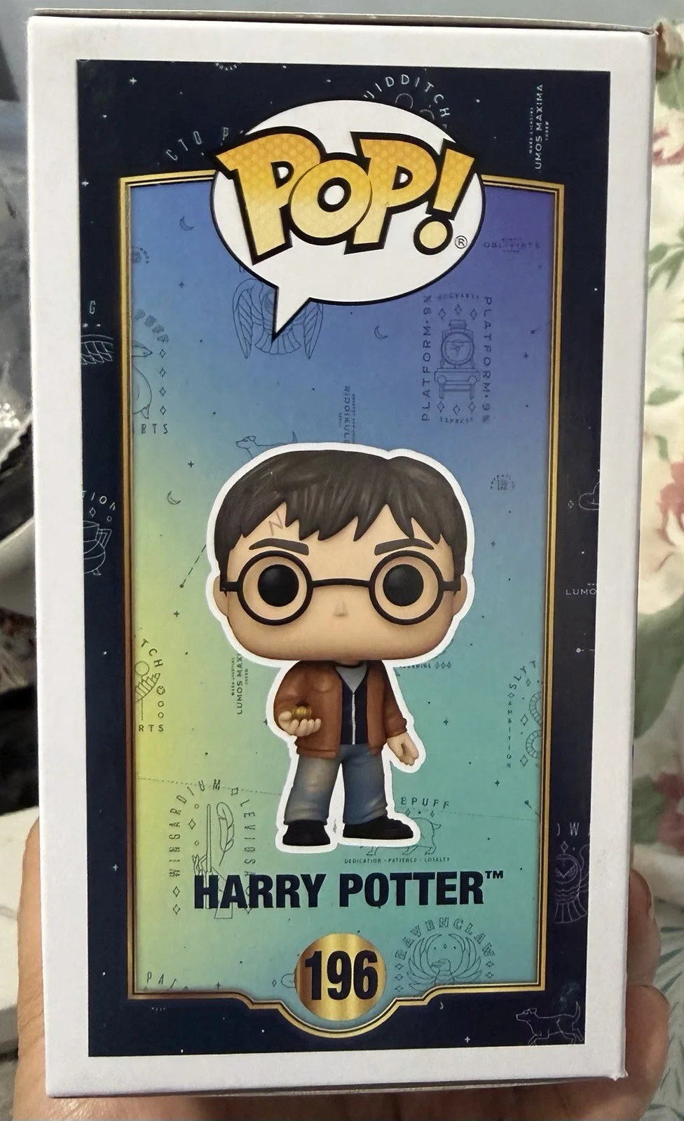 Daniel Radcliffe Signed Harry Potter Funko Pop 196 New Auto Broadway, image 4
