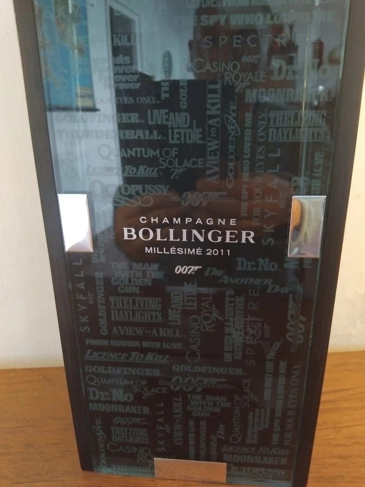 2011 Bollinger James Bond 007 Champagne Limited edition Box EMPTY, image 3
