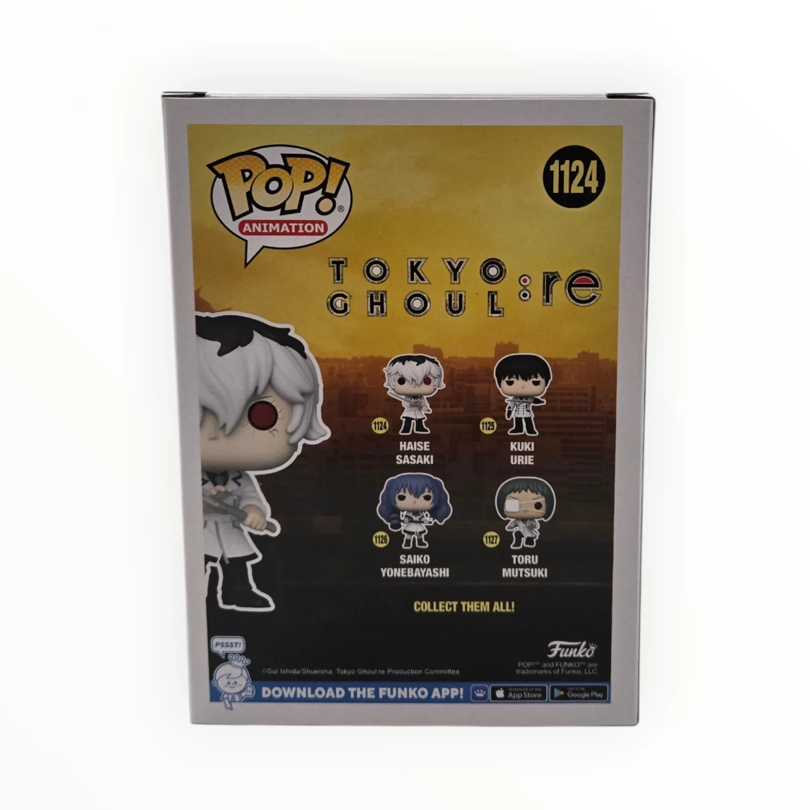 Austin Tindle — Tokyo Ghoul Signed Funko Pop Haise Sasaki Austin Tindle Autograph JSA COA 723, изображение 3