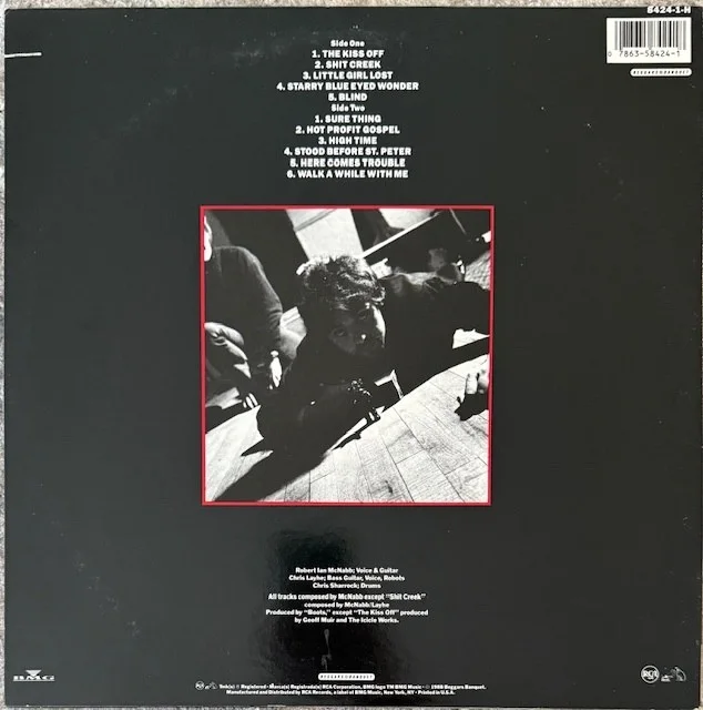 The Icicle Works : signed Blind autographed Lp vinyl - Ian McNabb, image 2