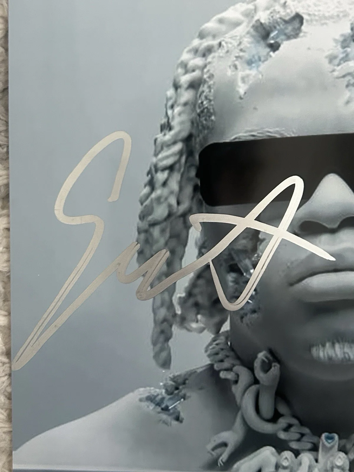 Gunna Signed 8x8 Auto Autographed Photo DS4EVER Drip Season, изображение 3