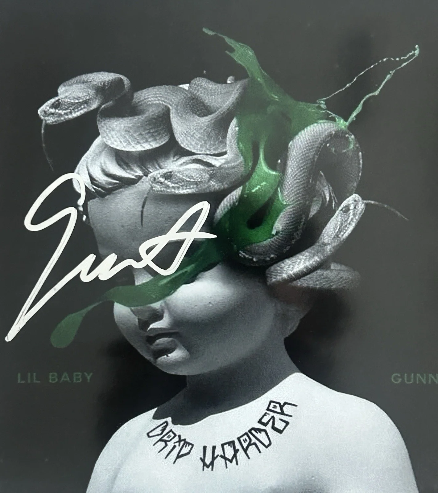 Gunna Signed 8x8 Auto Autographed Photo Drip Harder Proof, image 2