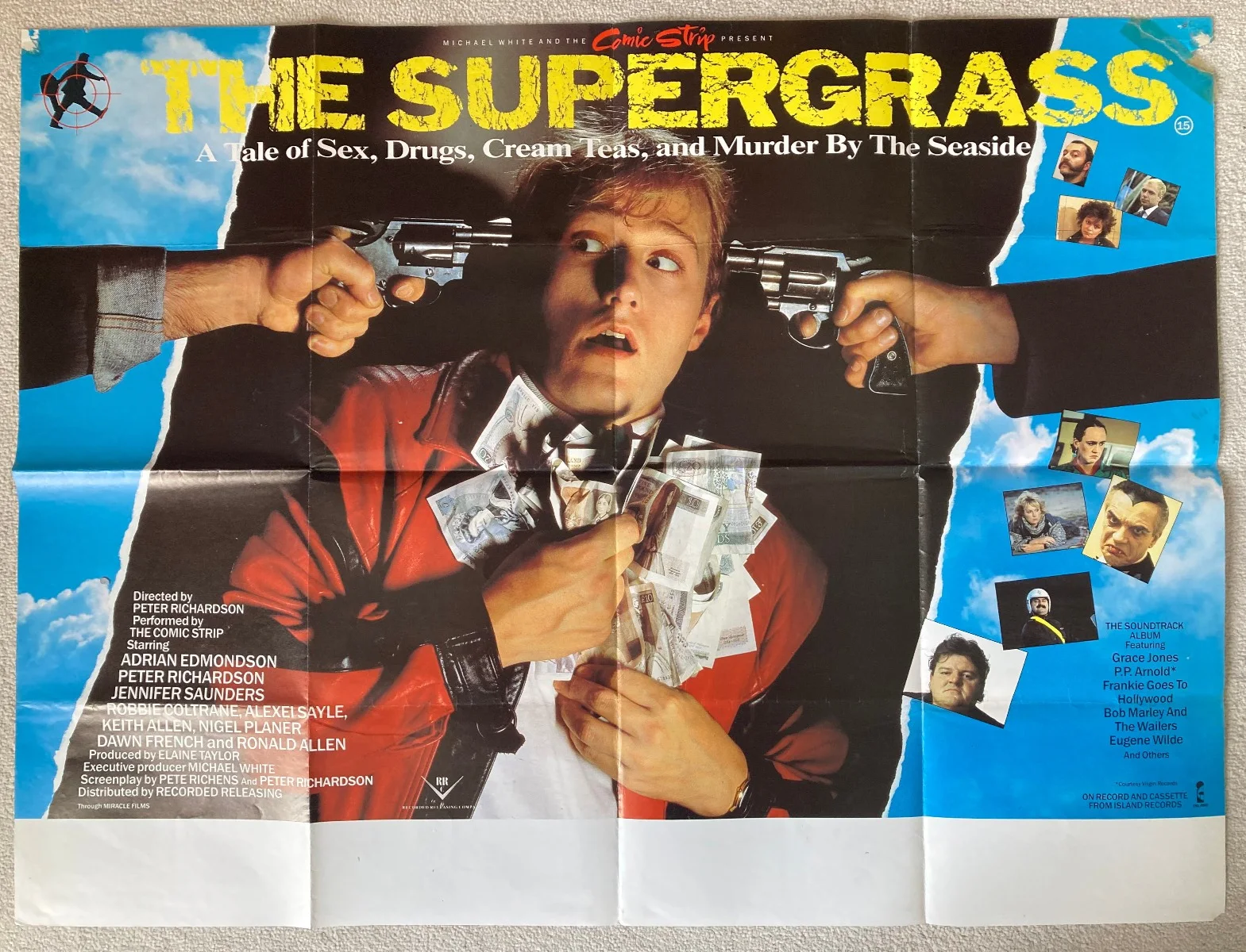 Cinema Poster: SUPERGRASS, THE 1985 (Quad) Adrian Edmondson Jennifer Saunders, image 2