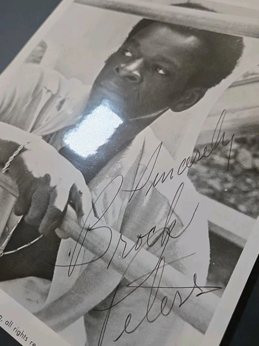 Brock Peters — Vtg 1973 Brock Peters Autographed The Mack Original United Artists 8×10 Photo, изображение 4