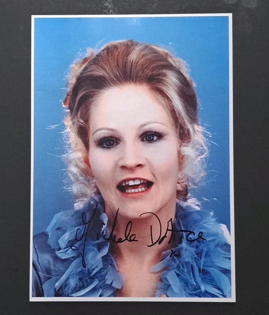 Michelle Dotrice — Michelle Dotrice Autographed 12×8 Photo with COA from UACC Betty Spencer, image 3