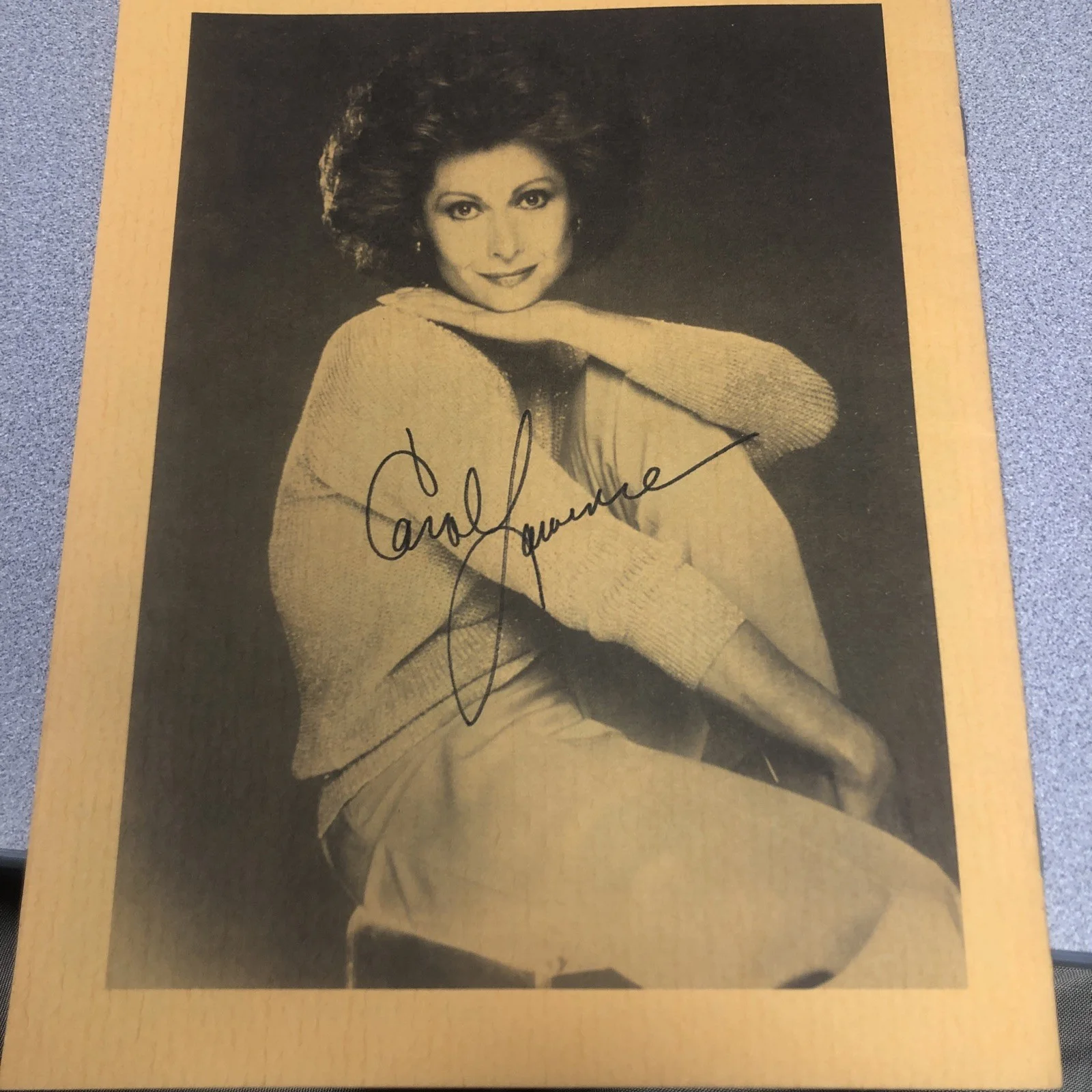 Kenley Players Program Rare Signed Autograph Carol Lawrence, image 4