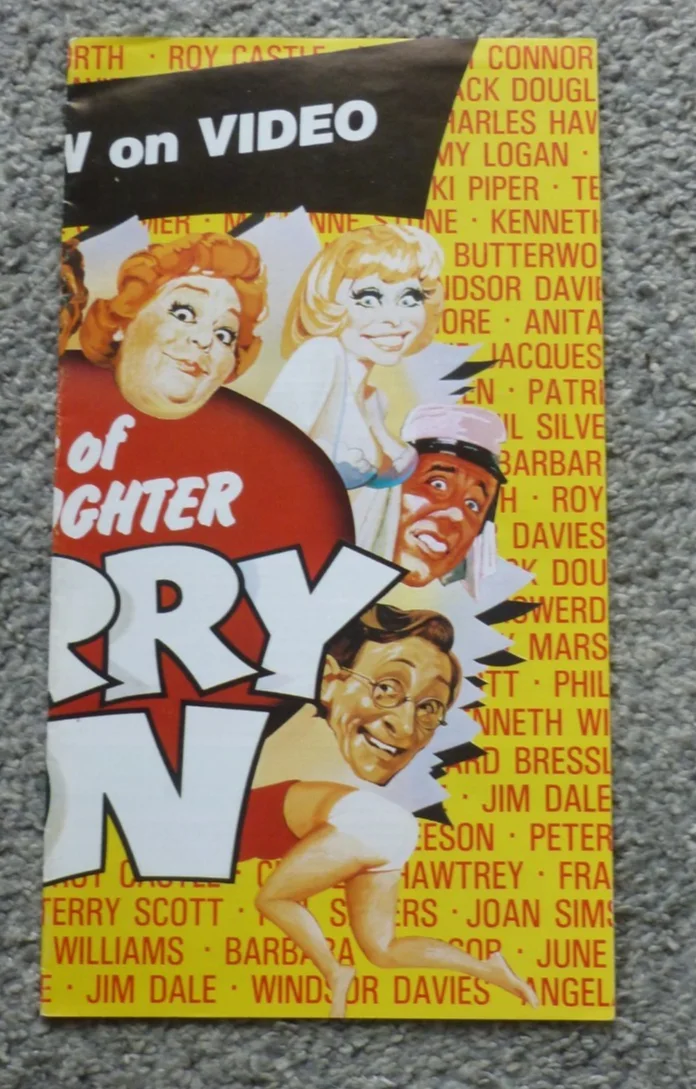 Carry On Video Release Publicity Sheet Sid James Williams Jacques Bresslaw, image 2