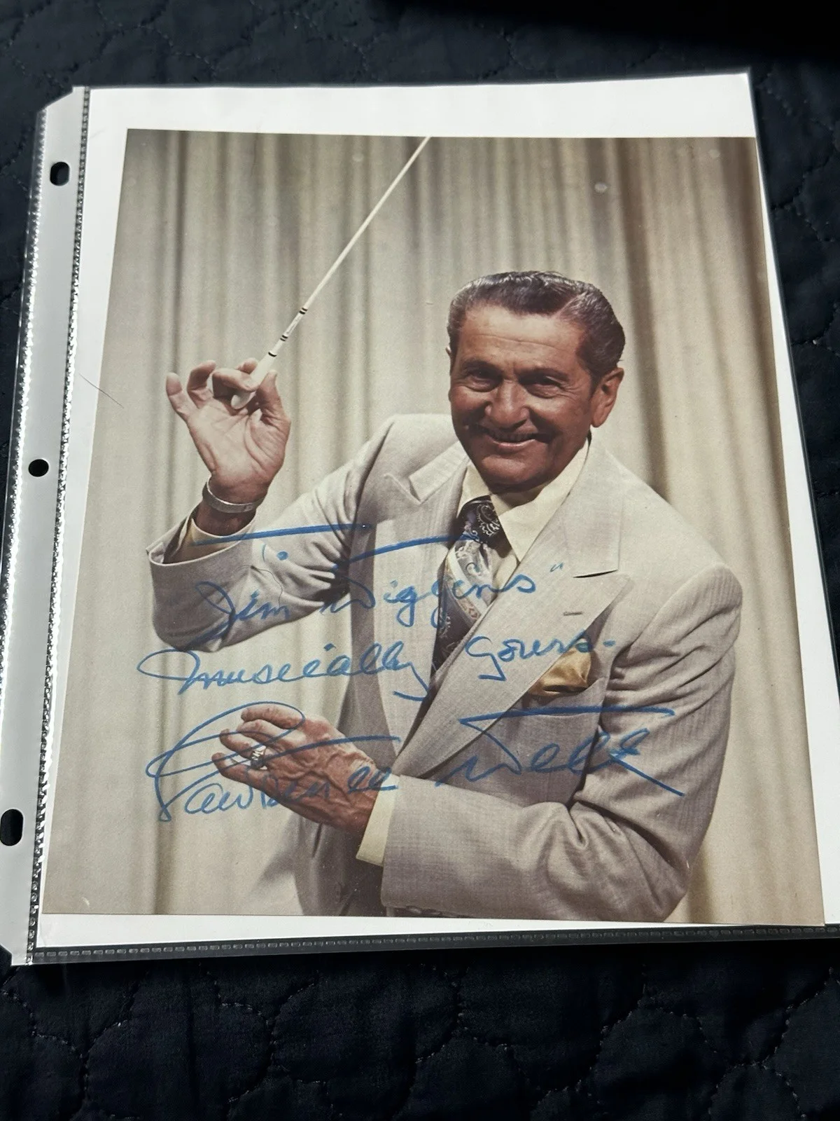 Lawrence Welk — LAWRENCE WELK ~ Signed/Autograph 8x10 Photo ~ Mueller COA