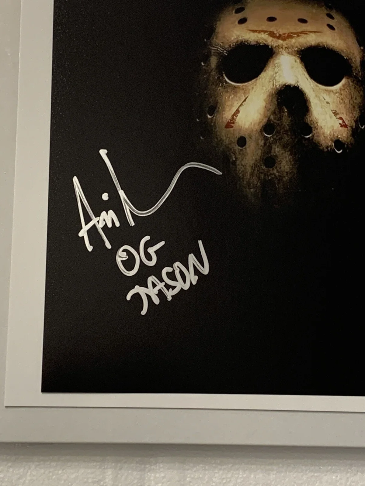 Ari Lehman — Ari Lehman Signed Friday The 13th 8x10 Photo Inscribed OG Jason PA COA, изображение 3
