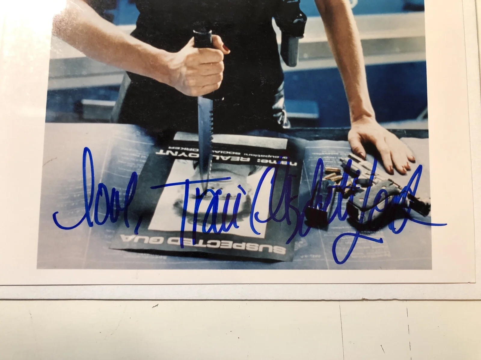 Traci Lords Rare Signed In Person 8x10 Photo With COA, image 2