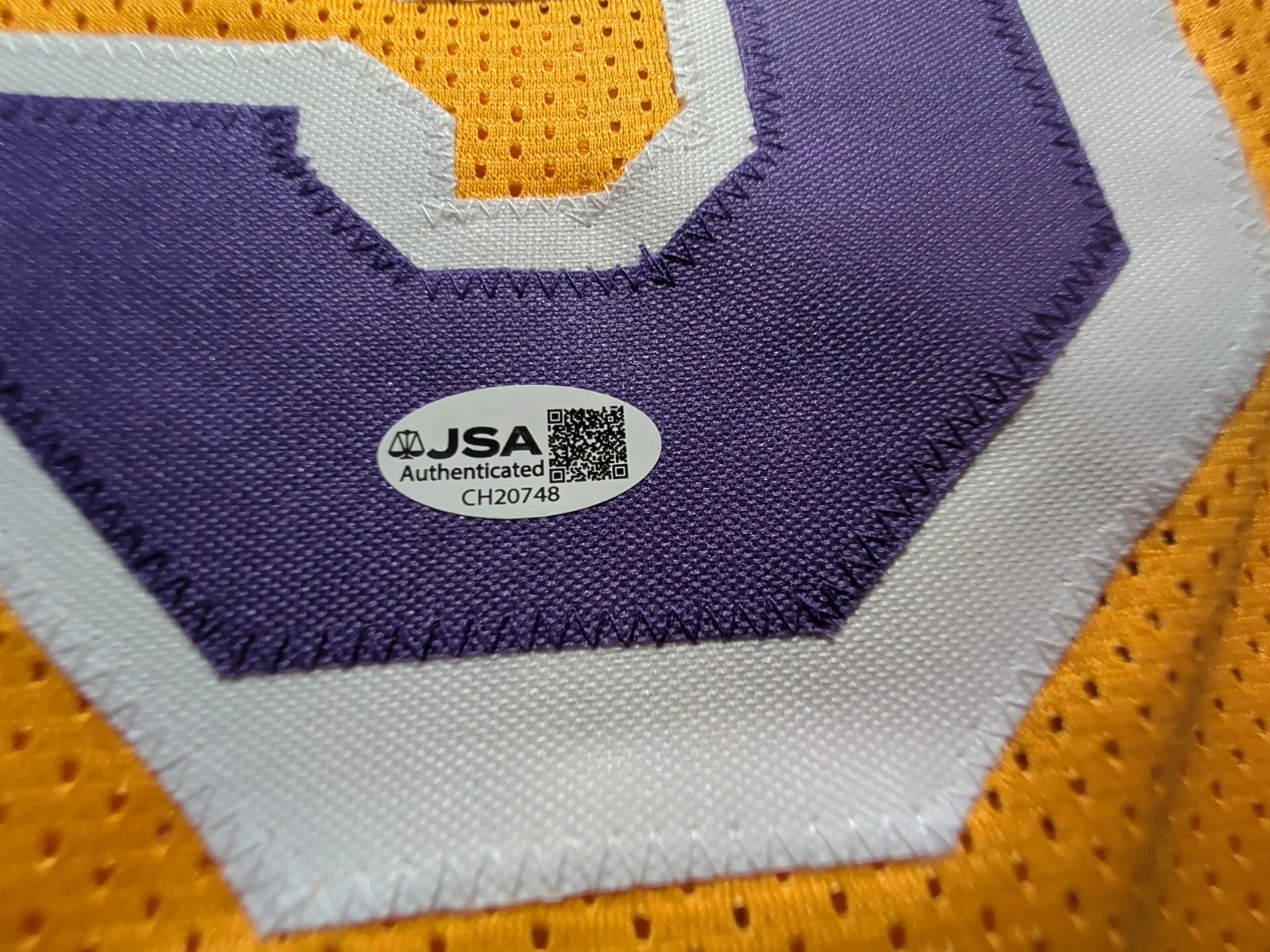 Chevy Chase — Chevy Chase Signed / Autographed "Fletch" Lakers Style Custom Jersey JSA 20748, изображение 5